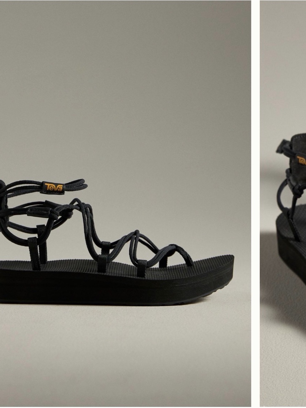 Teva Women’s Strappy Platform Sandals in Beige - Picture 2 of 4